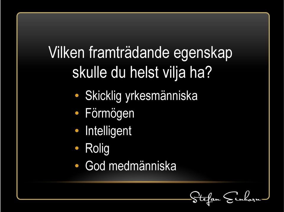 Skicklig yrkesmänniska