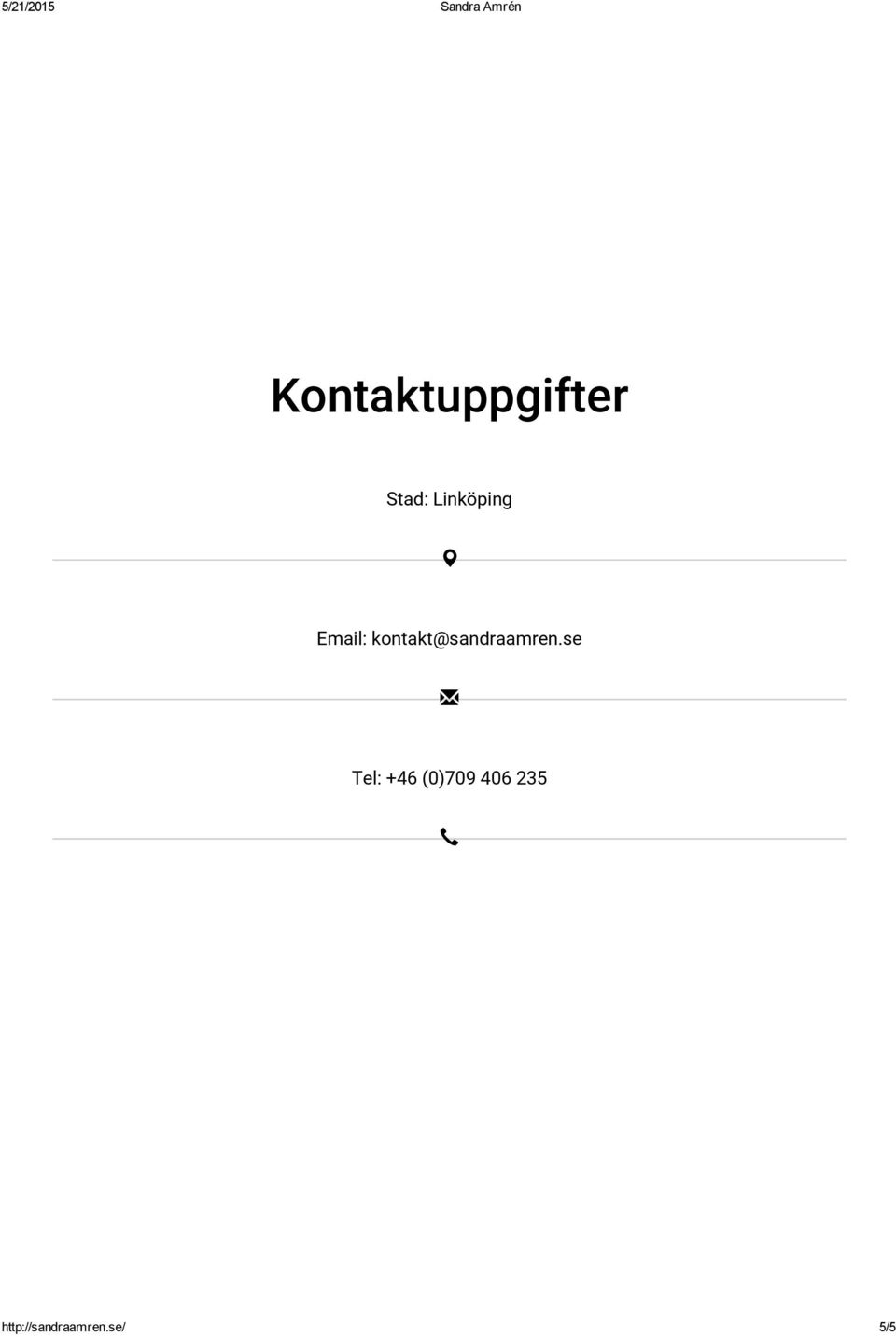 kontakt@sandraamren.