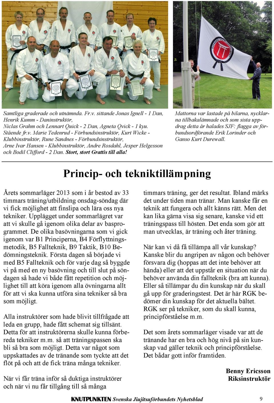 ck - 1 kyu. Stående fr.v.