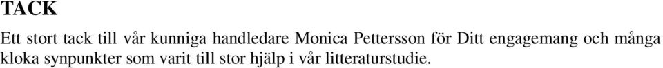 engagemang och många kloka synpunkter