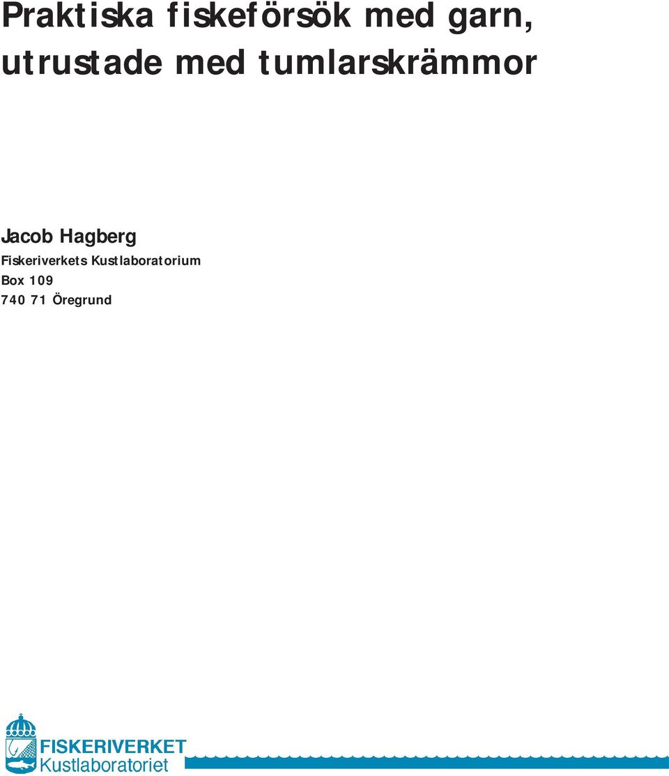 Jacob Hagberg Fiskeriverkets