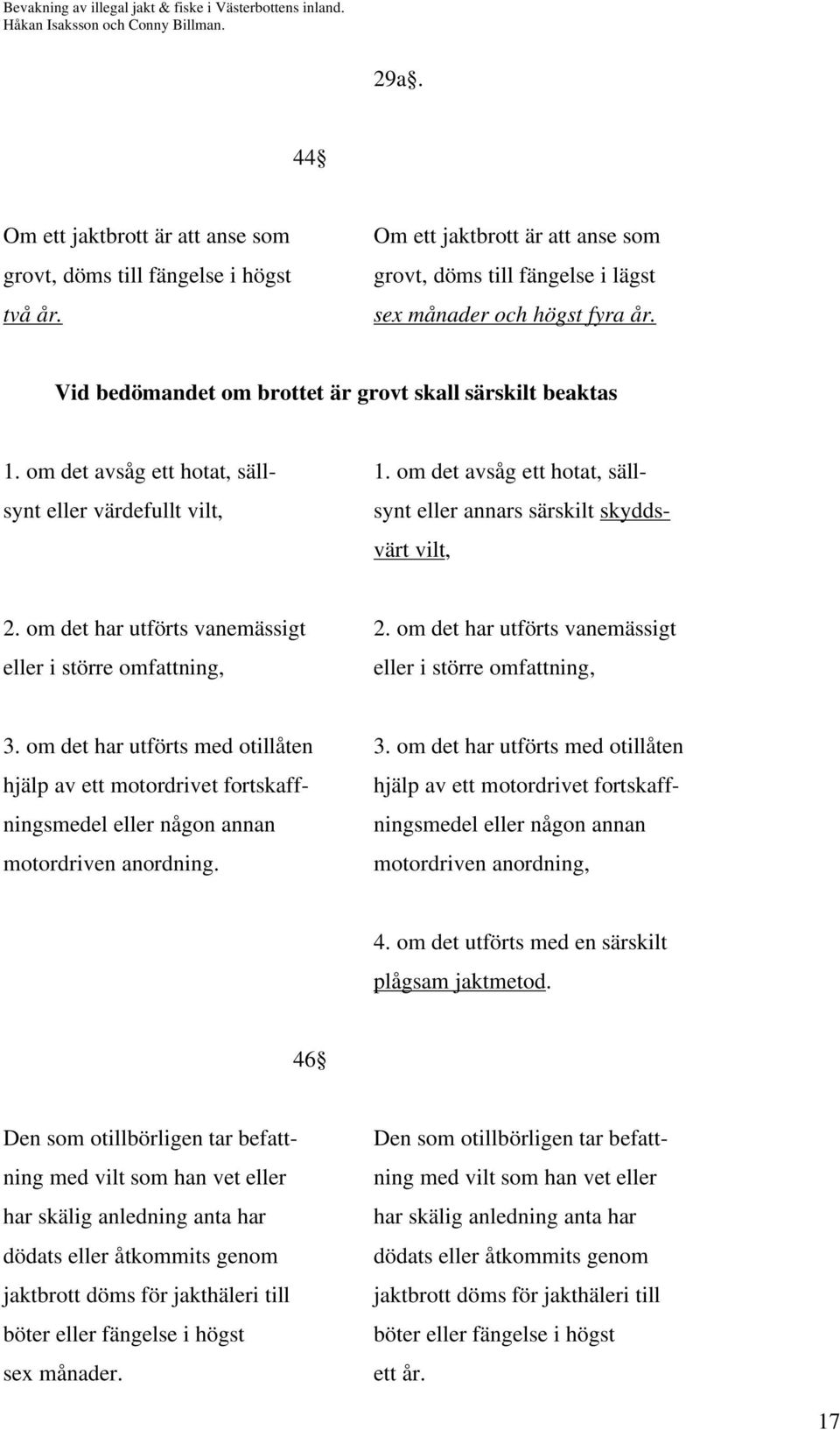 om det har utförts vanemässigt 2. om det har utförts vanemässigt eller i större omfattning, eller i större omfattning, 3. om det har utförts med otillåten 3.
