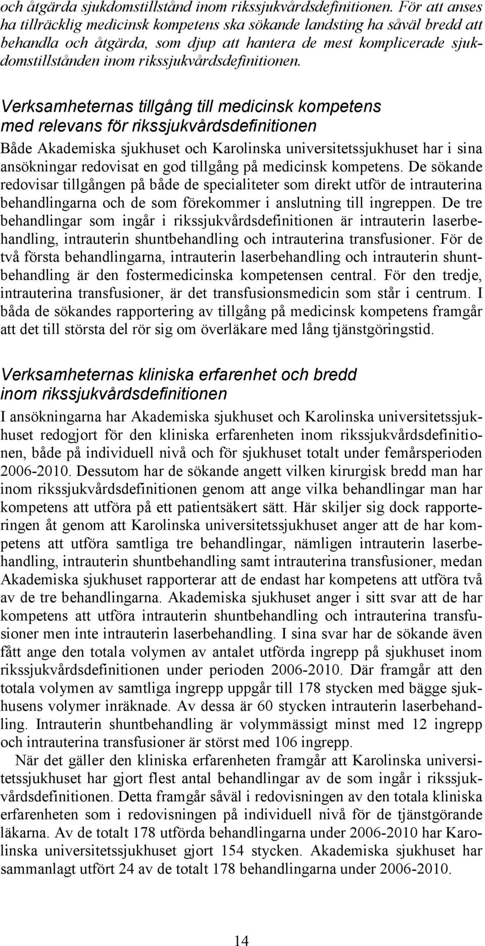 rikssjukvårdsdefinitionen.