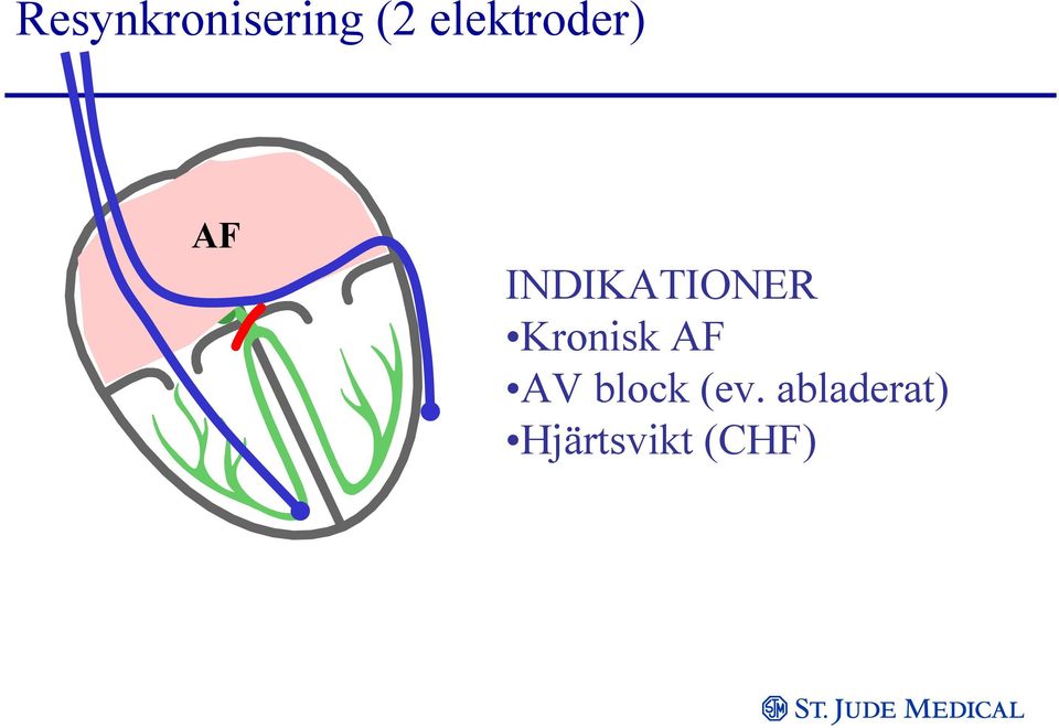 INDIKATIONER Kronisk AF