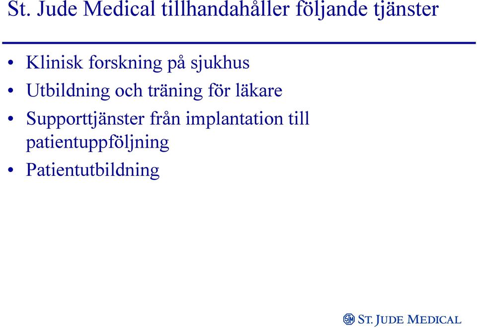 Utbildning och träning för läkare