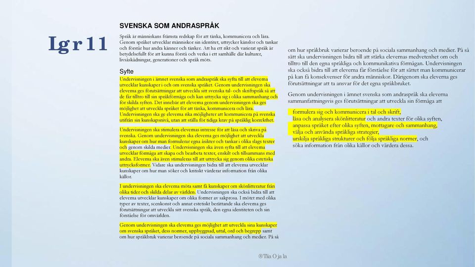 Att ha ett rikt och varierat språk är betydelsefullt för att kunna förstå och verka i ett samhälle där kulturer, livsåskådningar, generationer och språk möts.