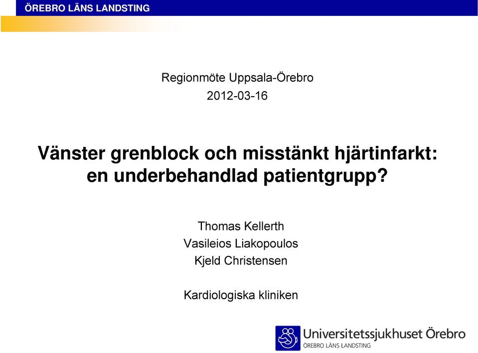 underbehandlad patientgrupp?