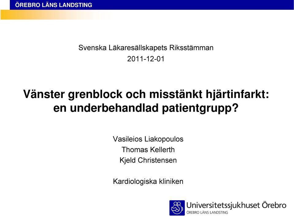 underbehandlad patientgrupp?