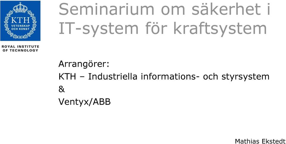 Industriella informations- och