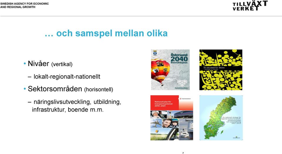 lokalt-regionalt-nationellt Sektorsområden
