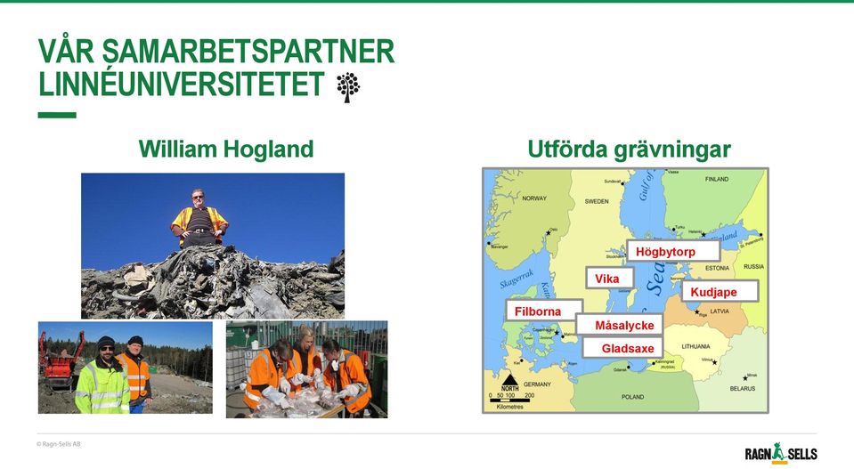 Hogland Utförda grävningar
