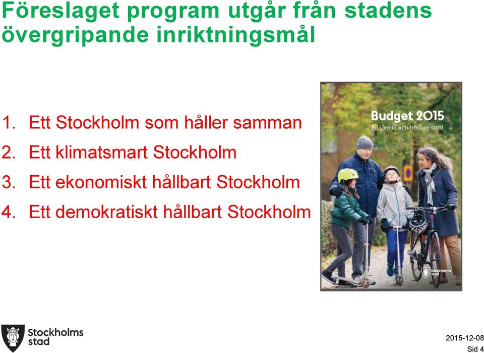Ett klimatsmart Stockholm 3.