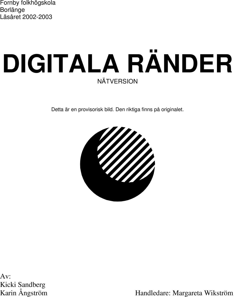 bild. Den riktiga finns på originalet.