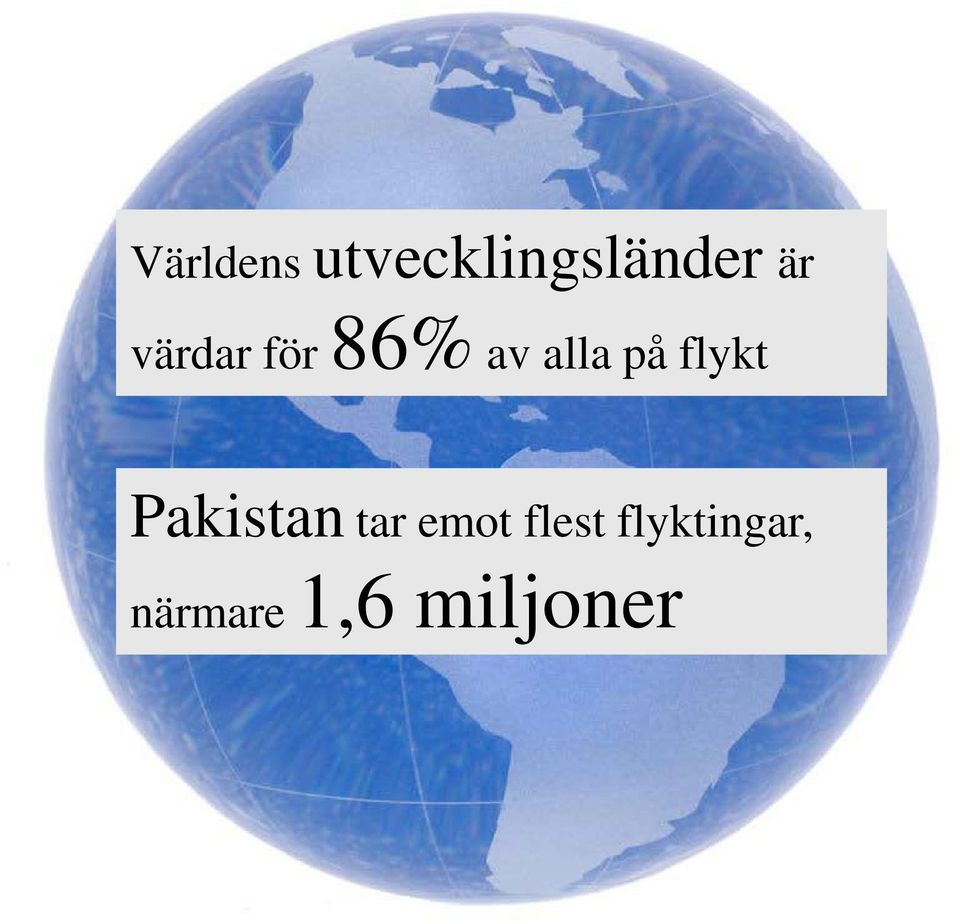 flykt Pakistan tar emot flest