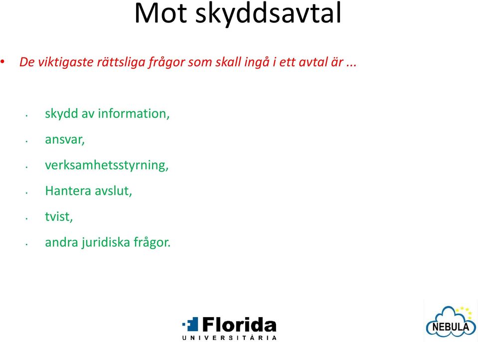 .. skydd av information, ansvar,