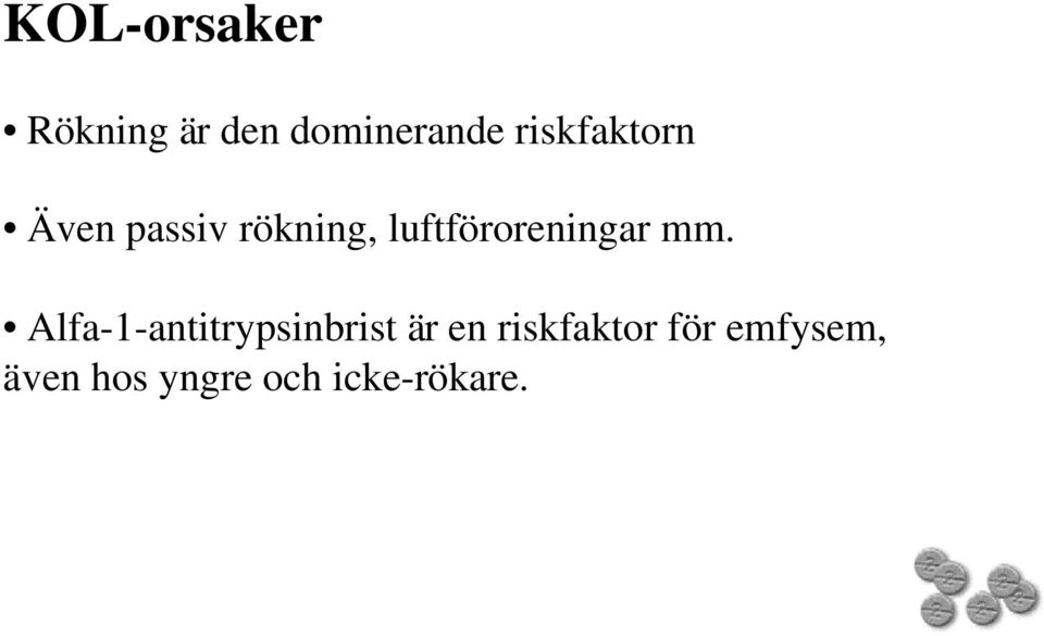 luftföroreningar mm.