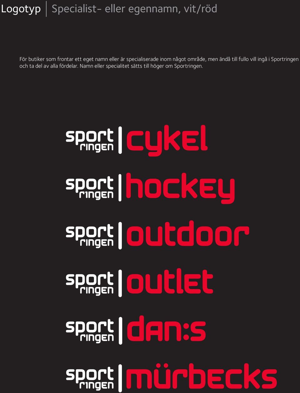 område, men ändå till fullo vill ingå i Sportringen och ta del