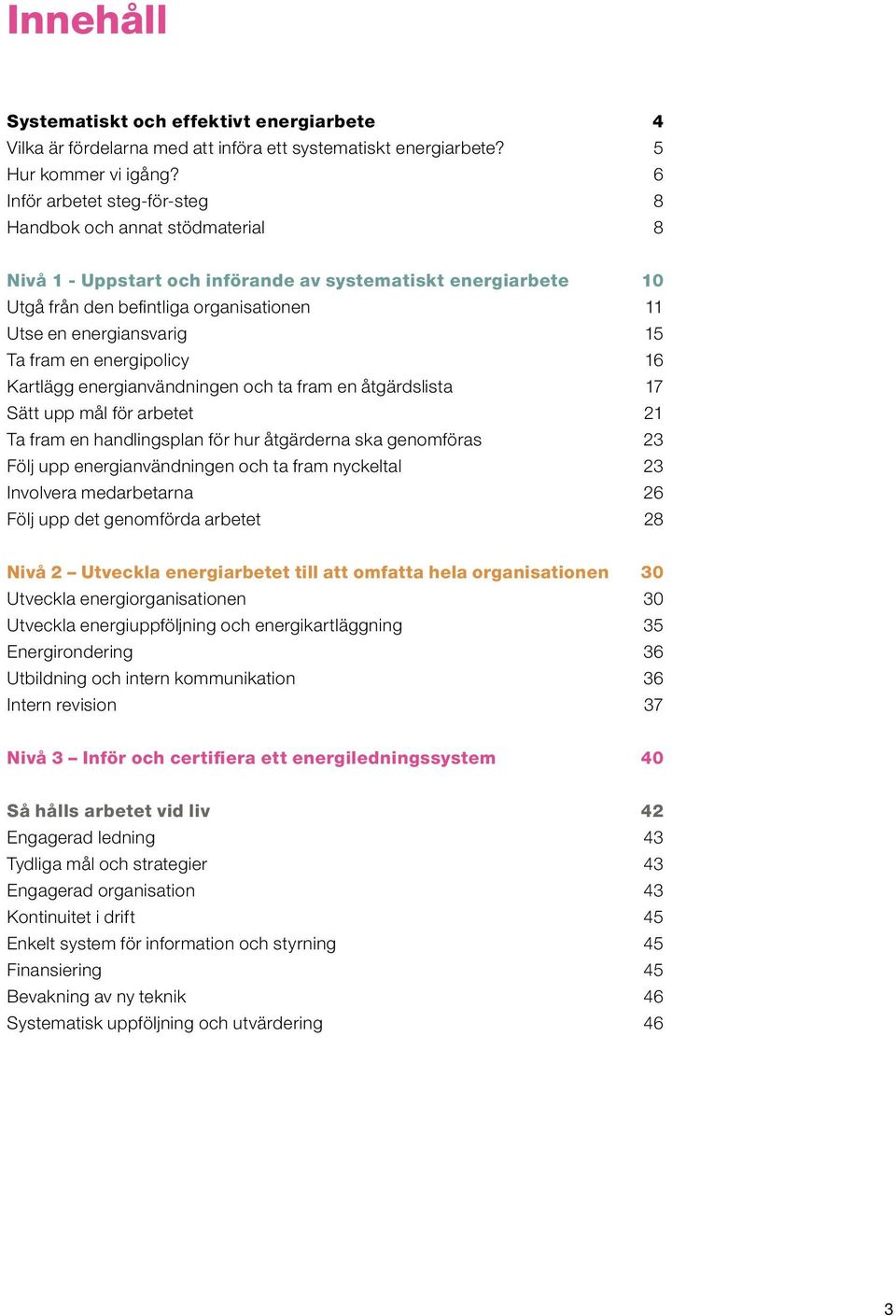 fram en energipolicy Kartlägg energianvändningen och ta fram en åtgärdslista Sätt upp mål för arbetet Ta fram en handlingsplan för hur åtgärderna ska genomföras Följ upp energianvändningen och ta