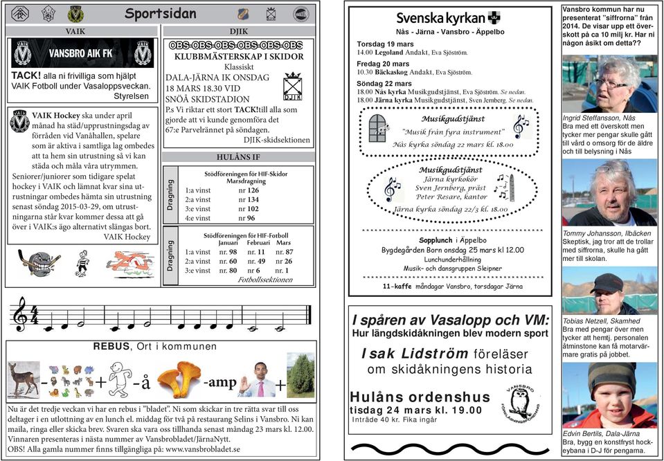 utrymmen.