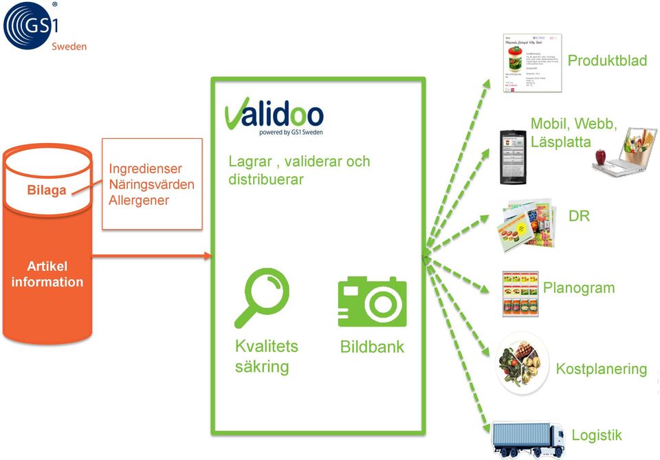 Mobil, Webb, Läsplatta DR Artikel information