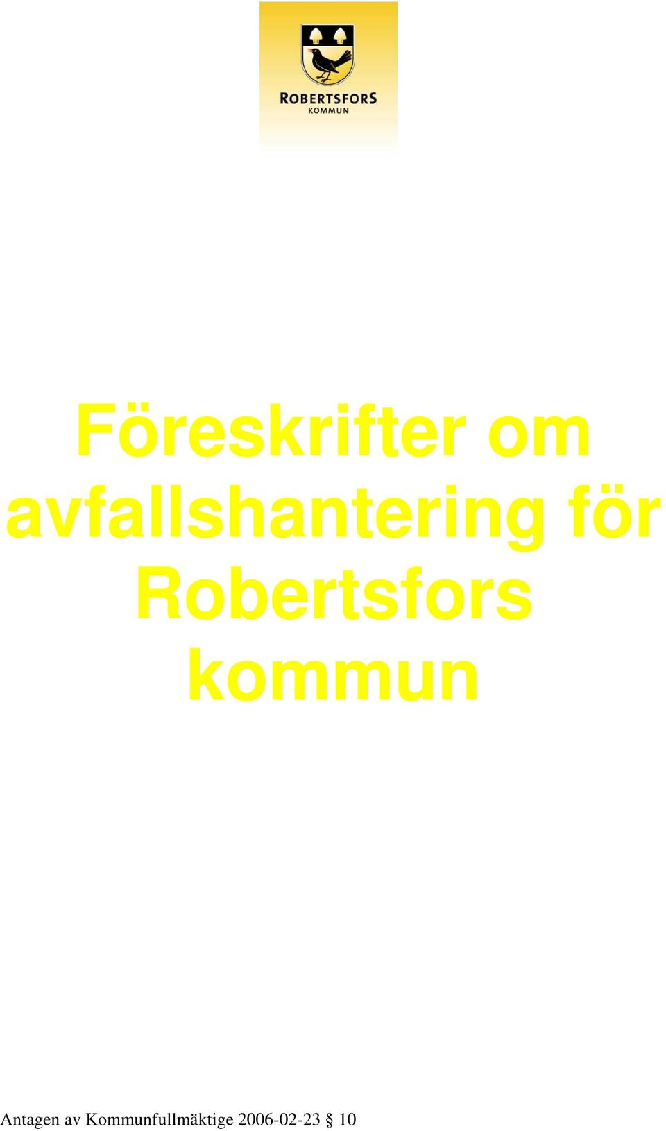 Robertsfors kommun