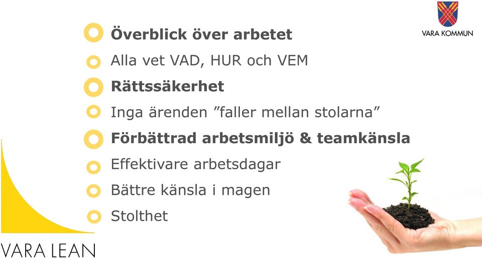 stolarna Förbättrad arbetsmiljö & teamkänsla