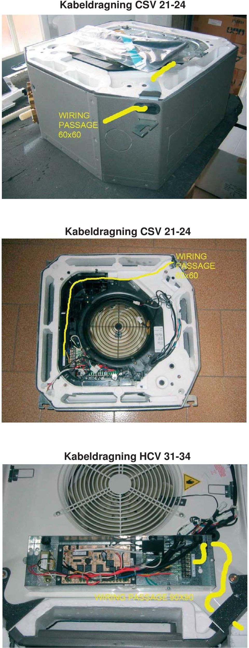 Kabeldragning HV