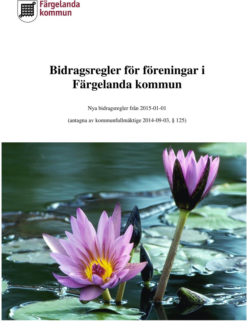 bidragsregler från 2015-01-01