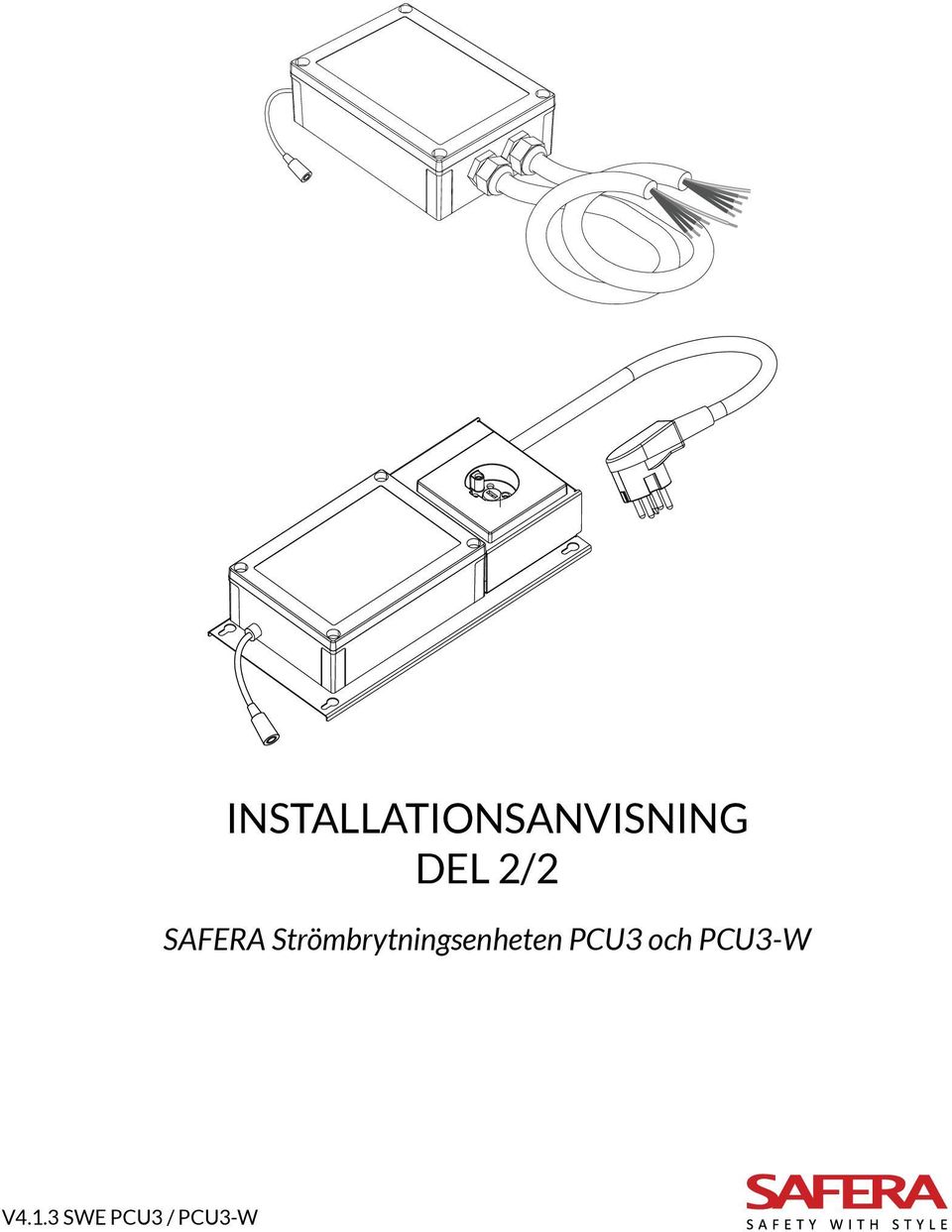 PCU3 och PCU3-W v4.1.