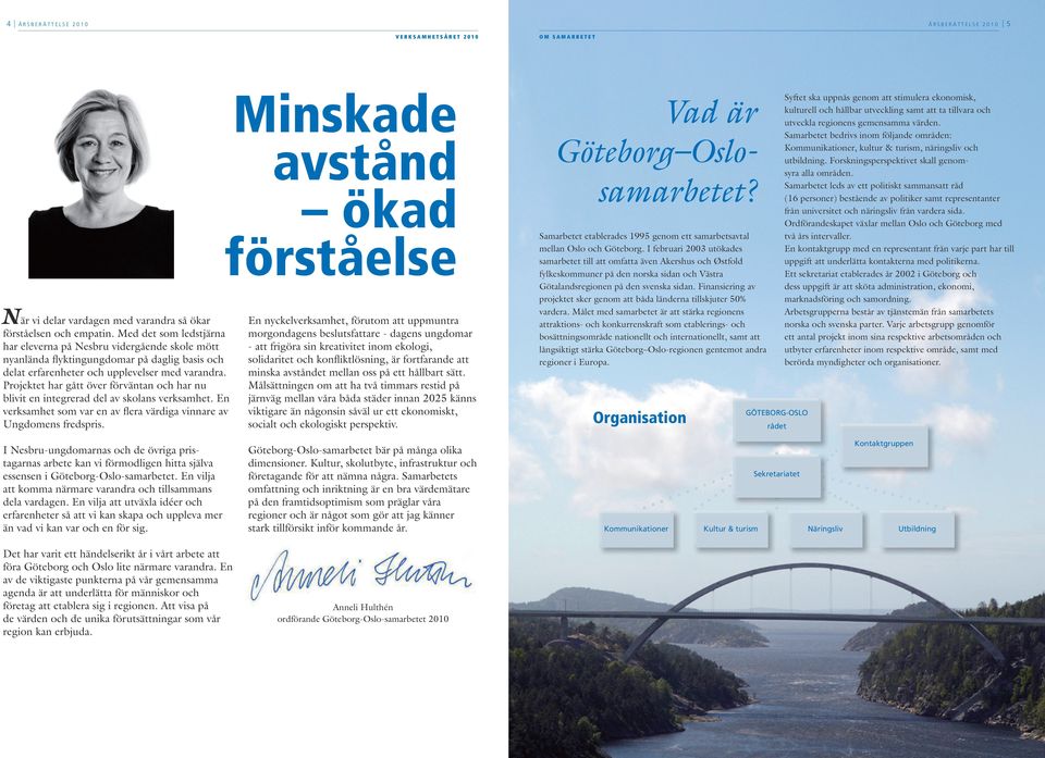 Projektet har gått över förväntan och har nu blivit en integrerad del av skolans verksamhet. En verksamhet som var en av flera värdiga vinnare av Ungdomens fredspris.