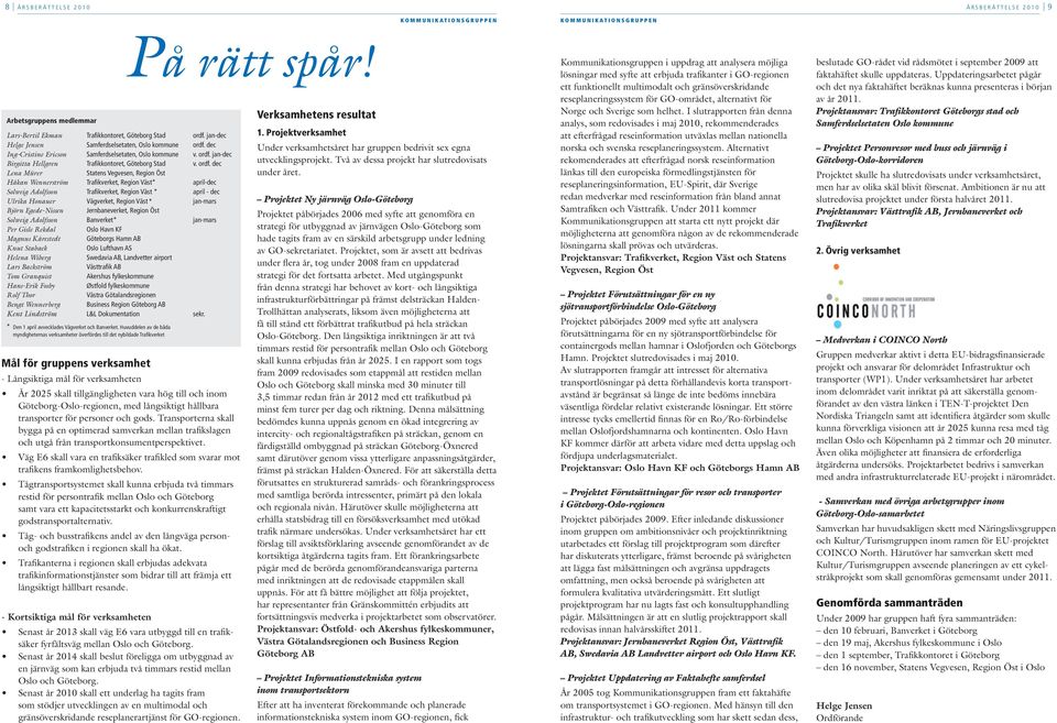 dec Ing-Cristine Ericson Samferdselsetaten, Oslo kommune v. ordf.