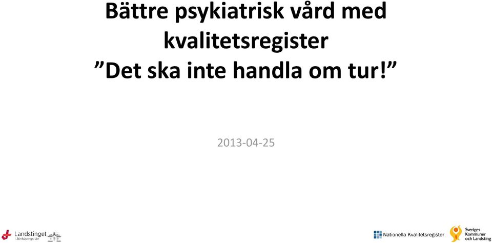 kvalitetsregister