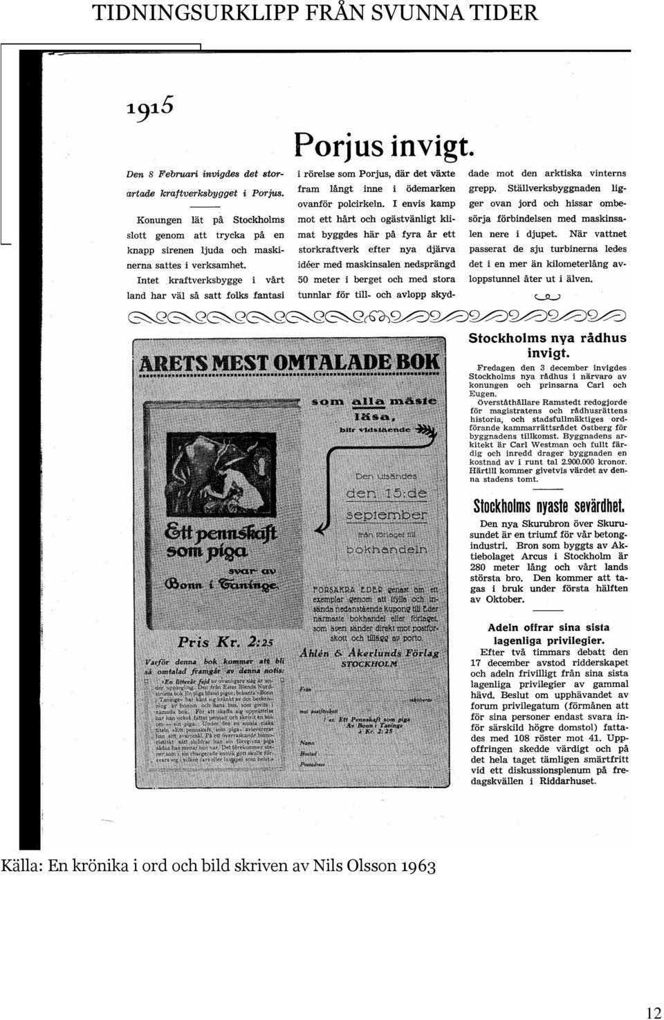 krönika i ord och bild