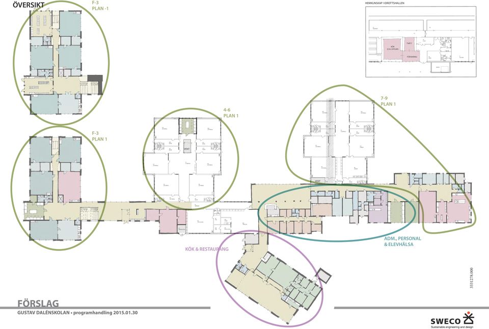 FÖRVARING 4-6 PLAN 1 7-9 PLAN 1 F-3 PLAN