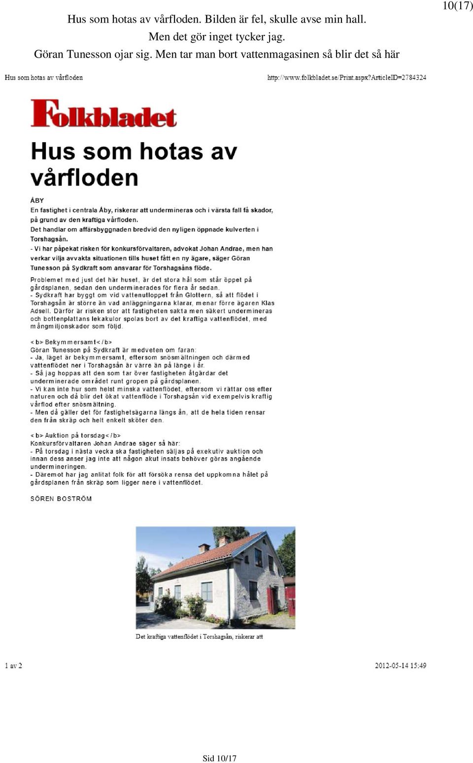 Men det gör inget tycker jag.