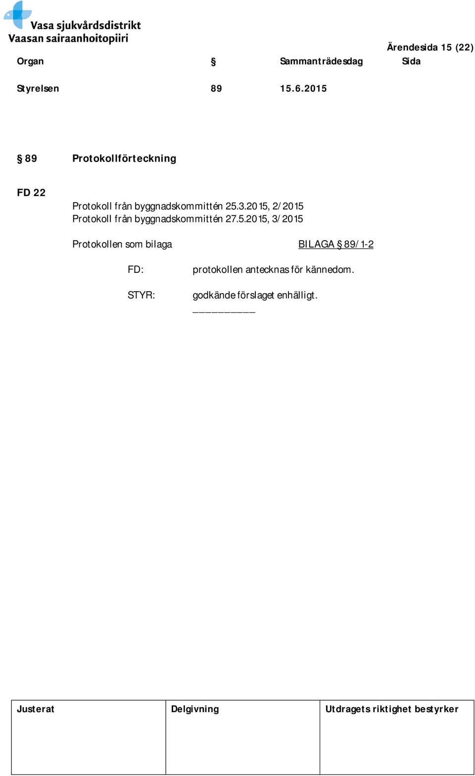 byggnadskommittén 25.3.