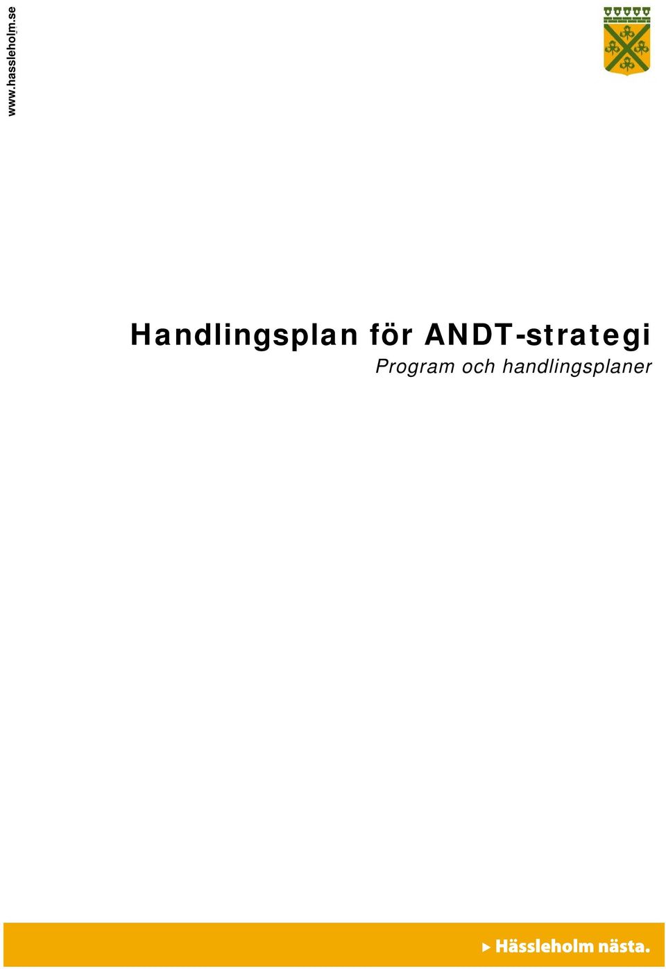 för ANDT-strategi