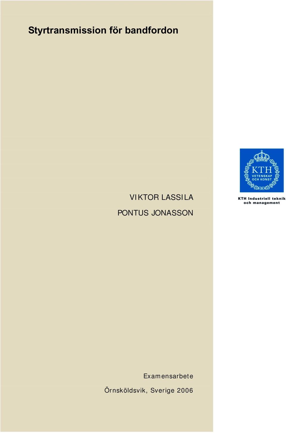 PONTUS JONASSON