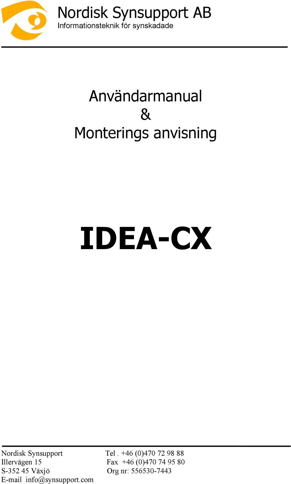 IDEA-CX Nordisk