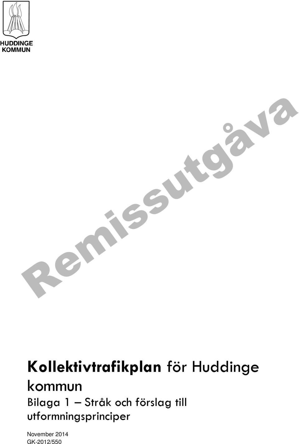 Stråk och förslag till
