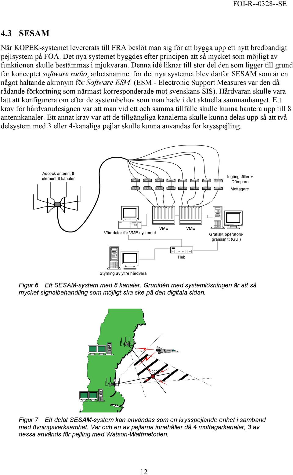 Denna idé liknar till stor del den som ligger till grund för konceptet software radio, arbetsnamnet för det nya systemet blev därför SESAM som är en något haltande akronym för Software ESM.