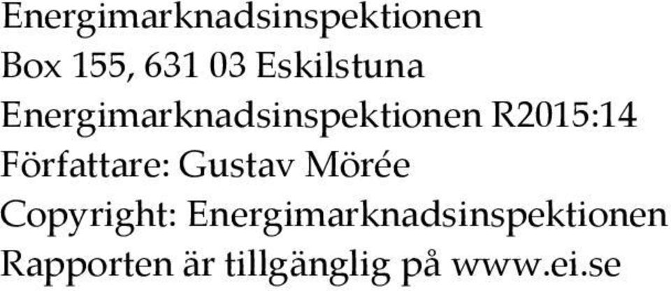 Författare: Gustav Mörée Copyright: