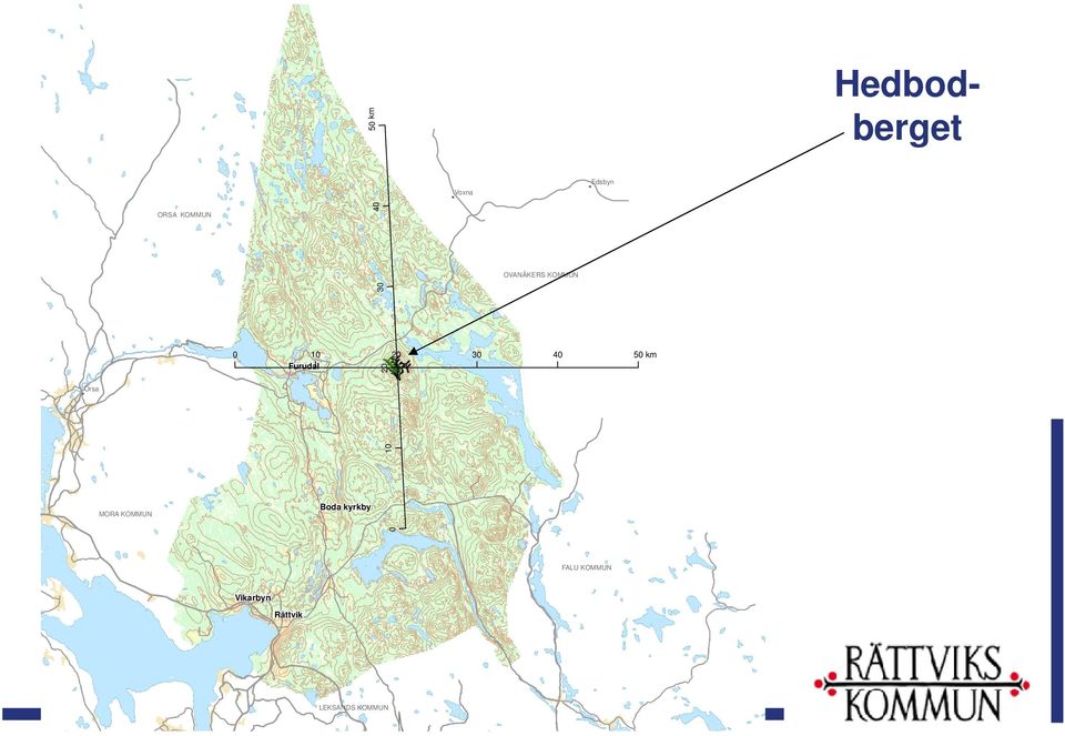 40 20 0 10 Orsa Boda kyrkby 0 MORA KOMMUN