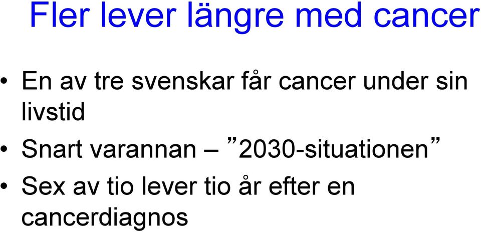 Snart varannan 2030-situationen Sex av