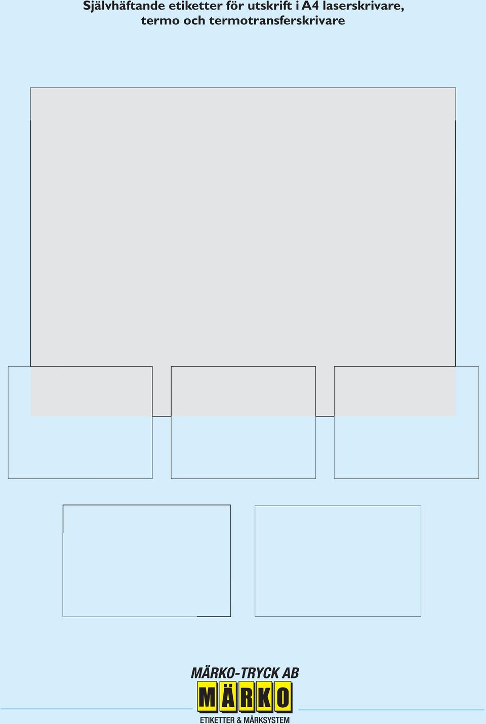 utskrift i A4