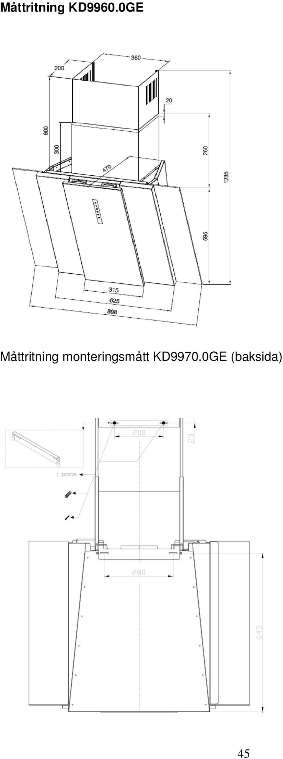 monteringsmått