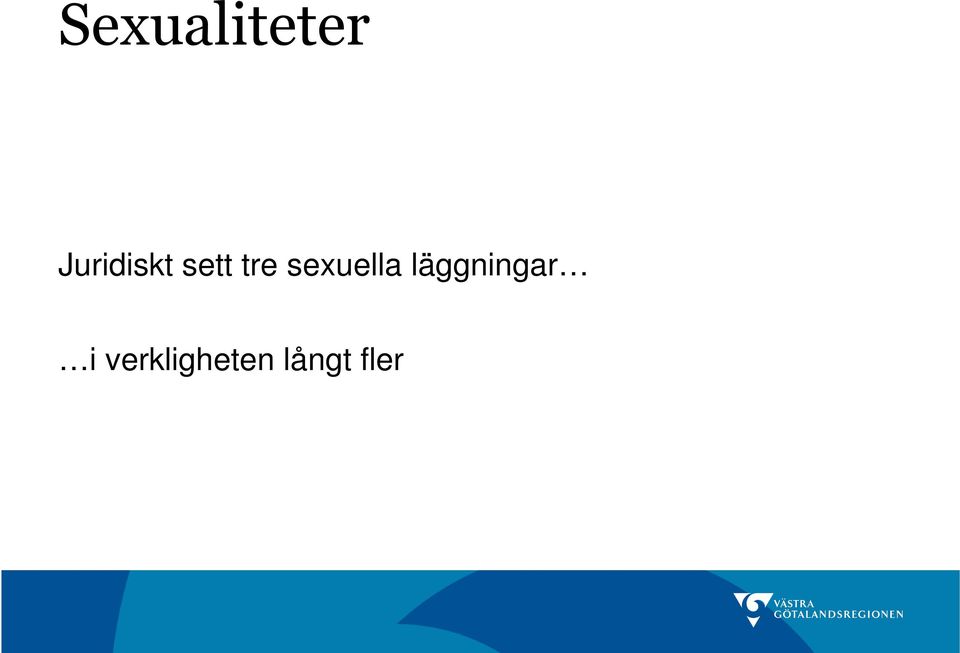 sexuella läggningar