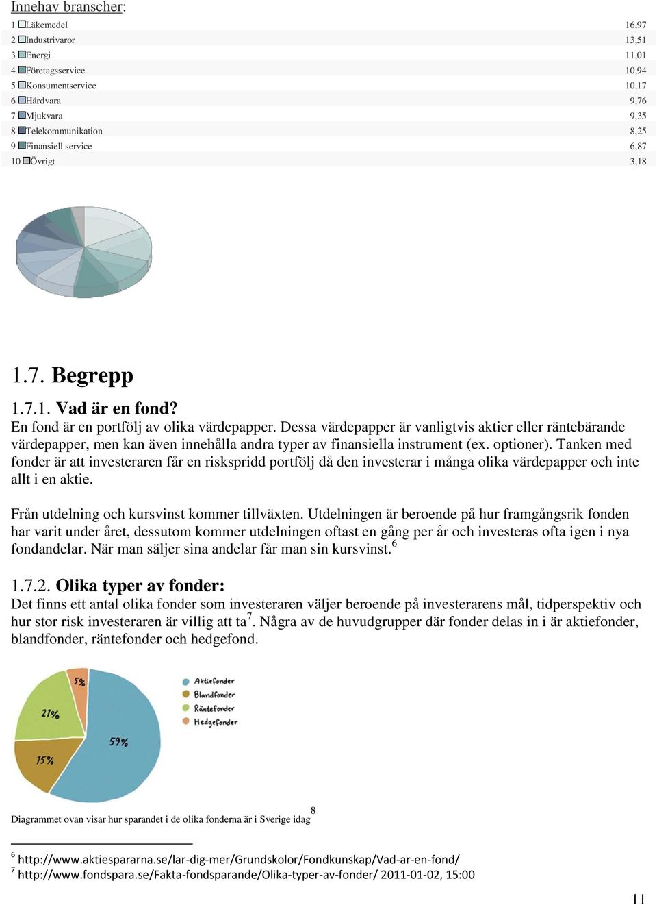 Dessa värdepapper är vanligtvis aktier eller räntebärande värdepapper, men kan även innehålla andra typer av finansiella instrument (ex. optioner).