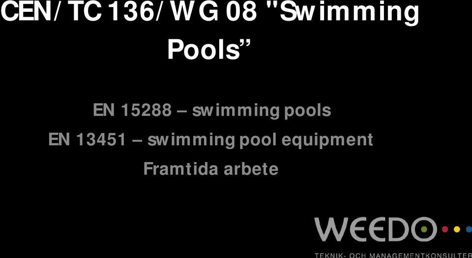 pools EN 13451 swimming