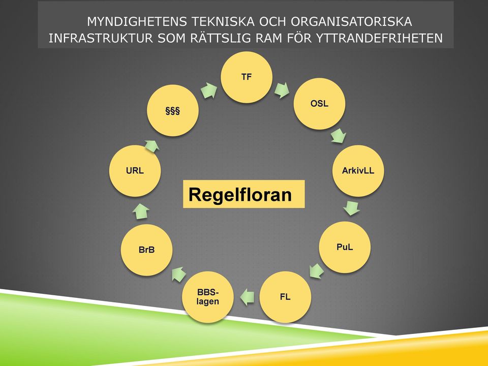 RÄTTSLIG RAM FÖR YTTRANDEFRIHETEN